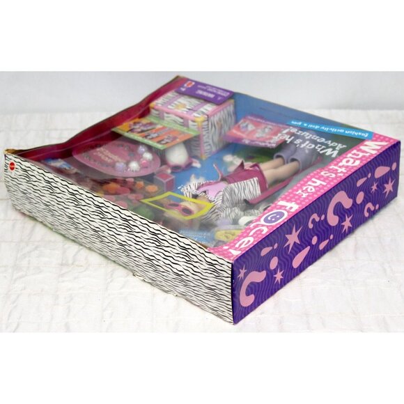 New Vtg What's Her Face Adventure Fashion Activity Doll & Pet Craft Marker Toy - Picture 10 of 16